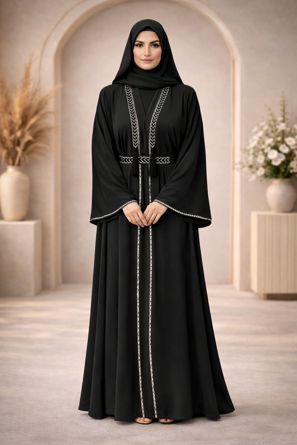 Black Classic Abaya
